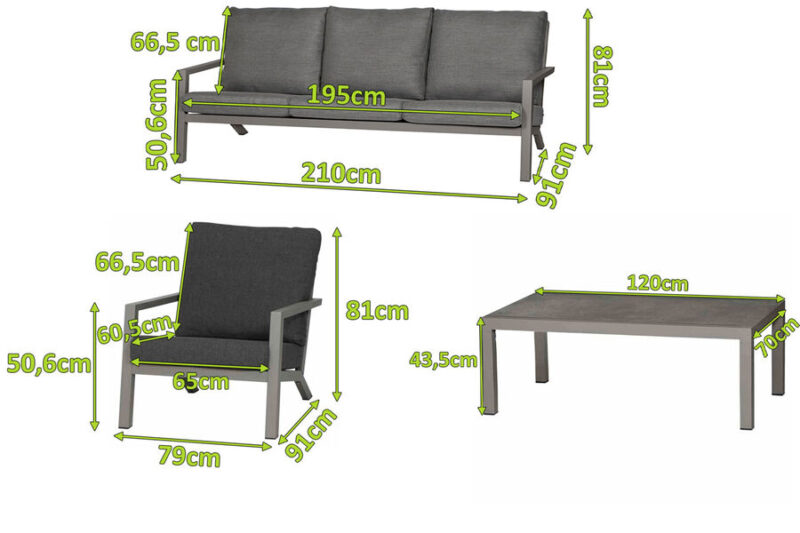 2 sessel 3er sofa